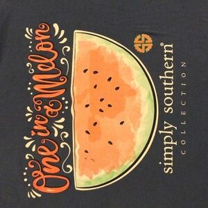 Simply Southern One In A Melon Tank Top Size M